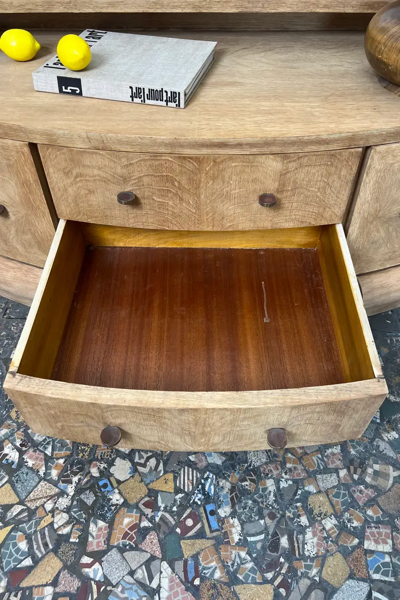 Meuble bas en chêne - Art déco
