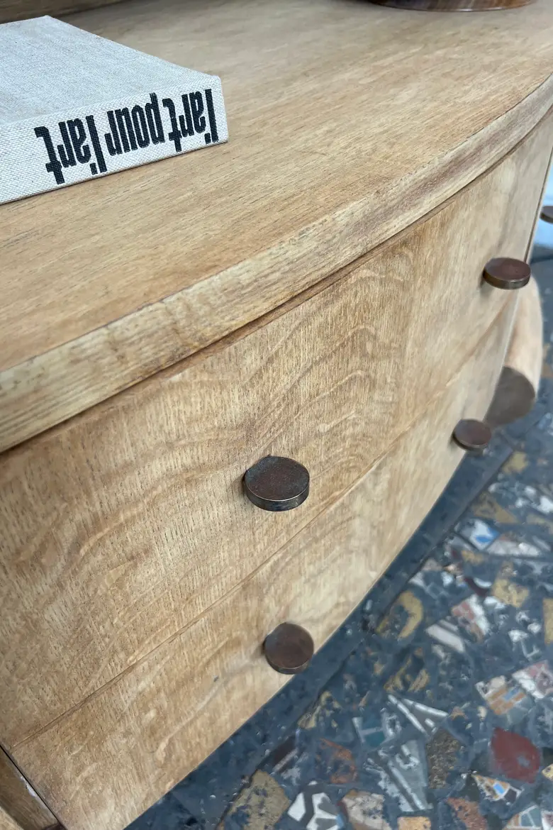 Meuble bas en chêne - Art déco