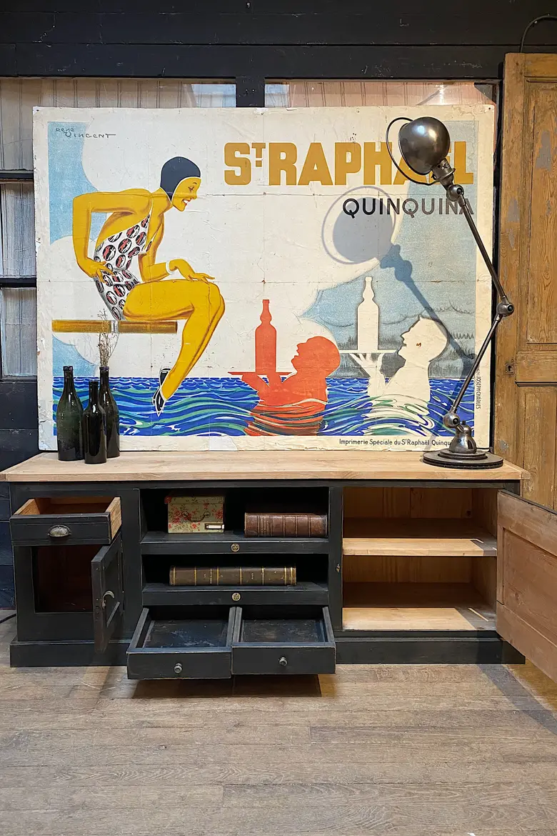 Meuble bas / TV Années 50