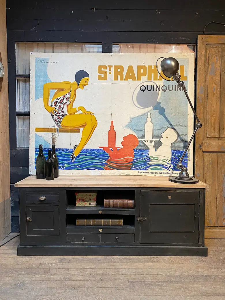 Meuble bas / TV Années 50