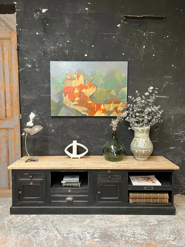 Meuble bas / TV en bois