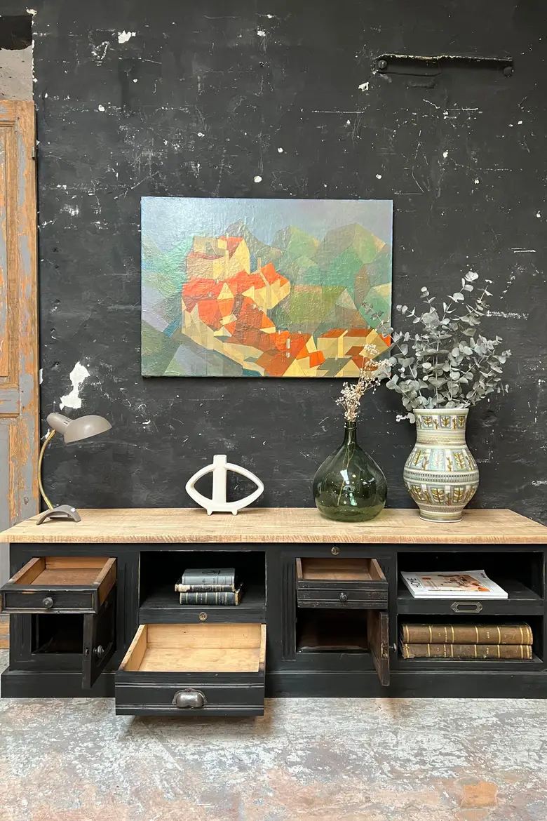 Meuble bas / TV  en bois