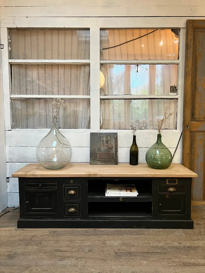 Meuble bas / TV en bois