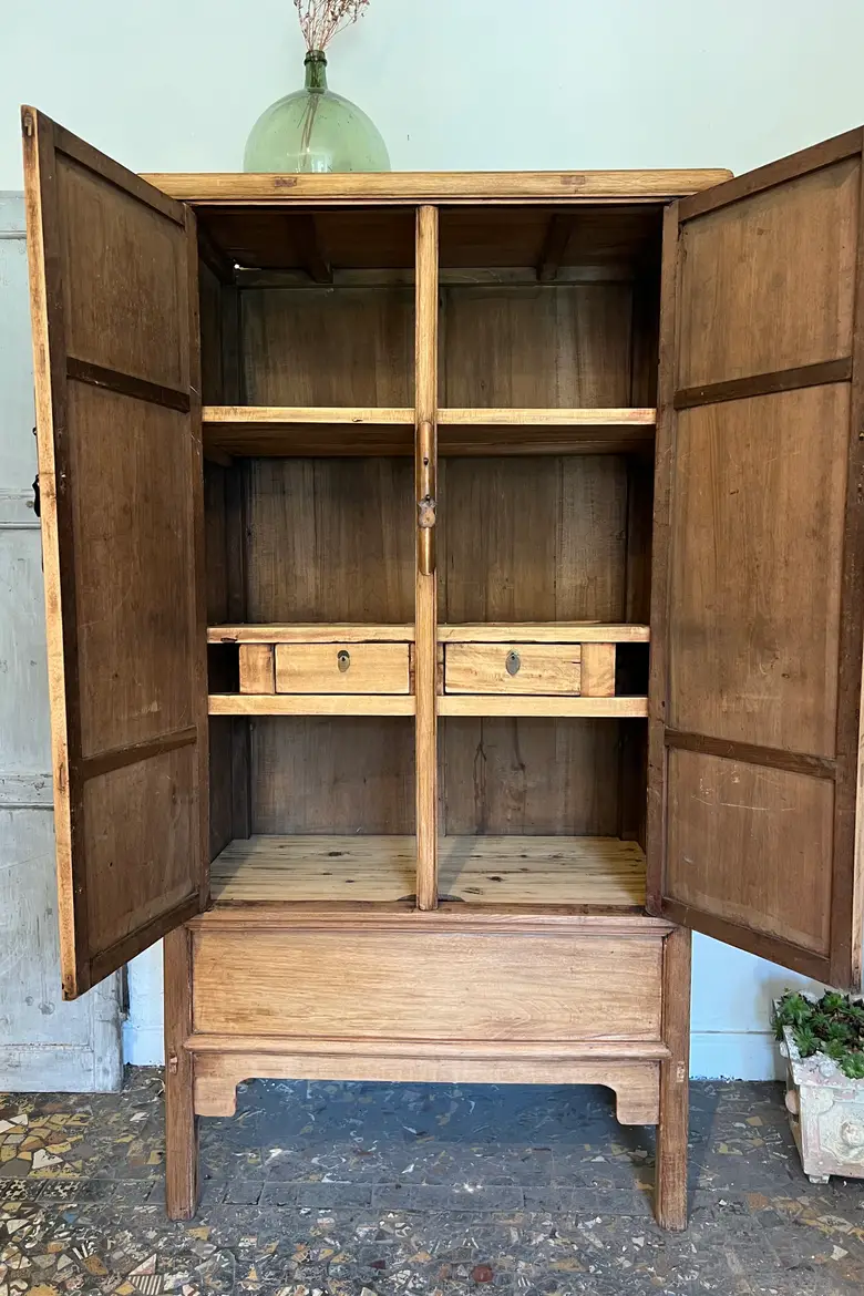 Meuble conique en orme XIXème