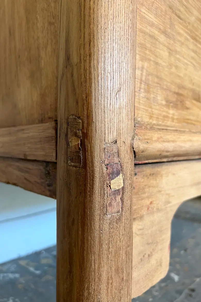 Meuble conique en orme XIXème