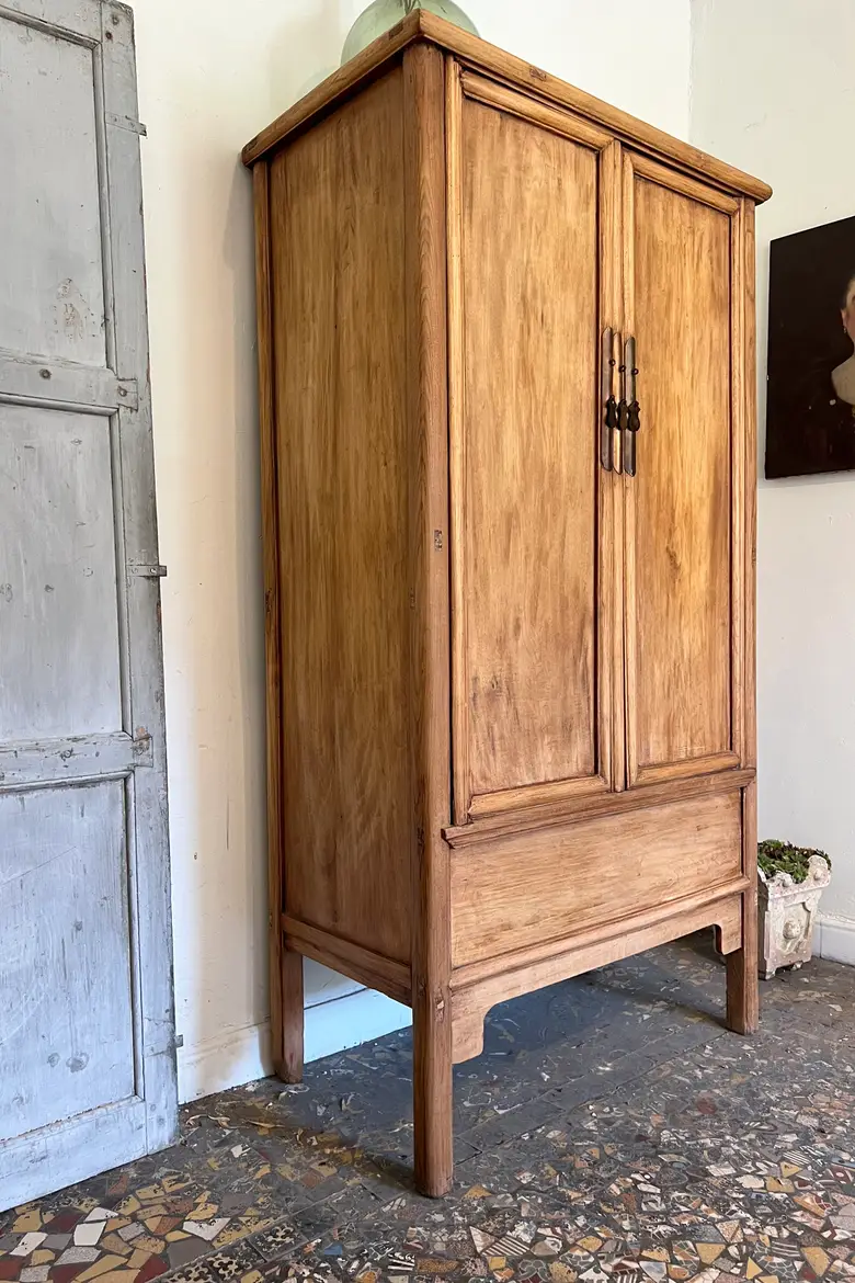 Meuble conique en orme XIXème