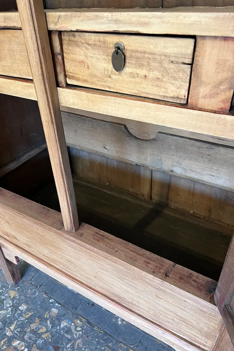 Meuble conique en orme XIXème