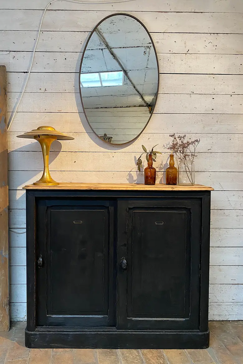Meuble d’atelier à portes coulissantes
