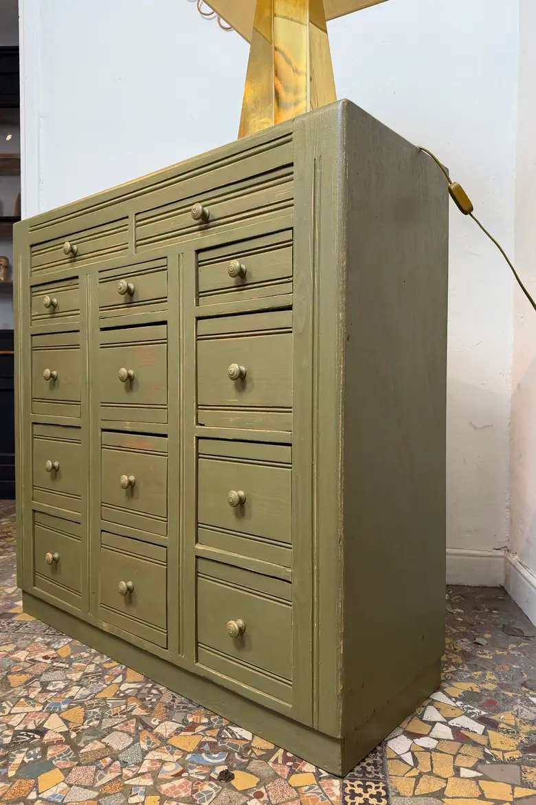 Meuble d’atelier à tiroirs – Années 50