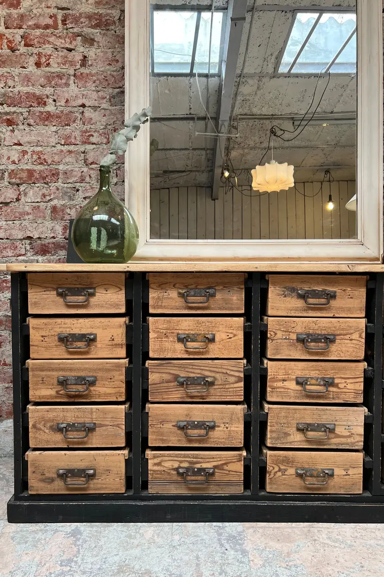 Meuble d’atelier à tiroirs Début XXème