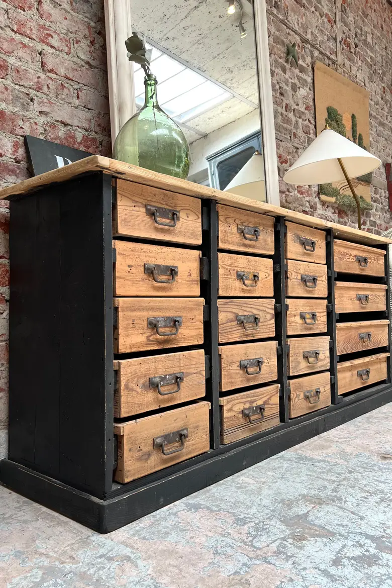 Meuble d’atelier à tiroirs Début XXème
