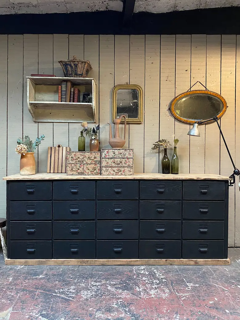 Meuble d’atelier à tiroirs Début XXème
