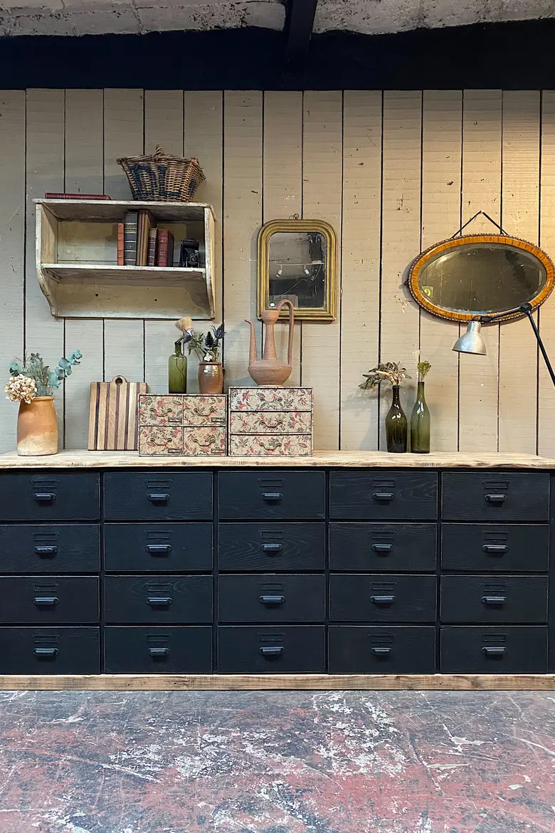 Meuble d’atelier à tiroirs Début XXème