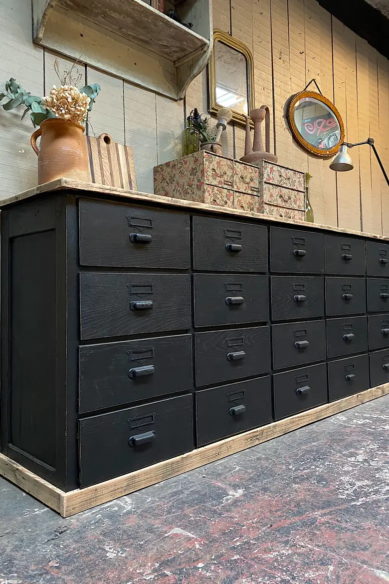 Meuble d’atelier à tiroirs Début XXème