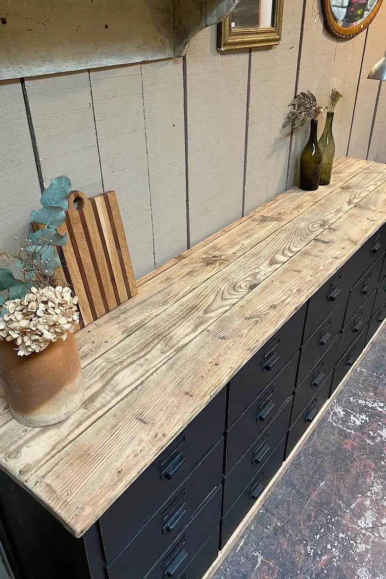 Meuble d’atelier à tiroirs Début XXème