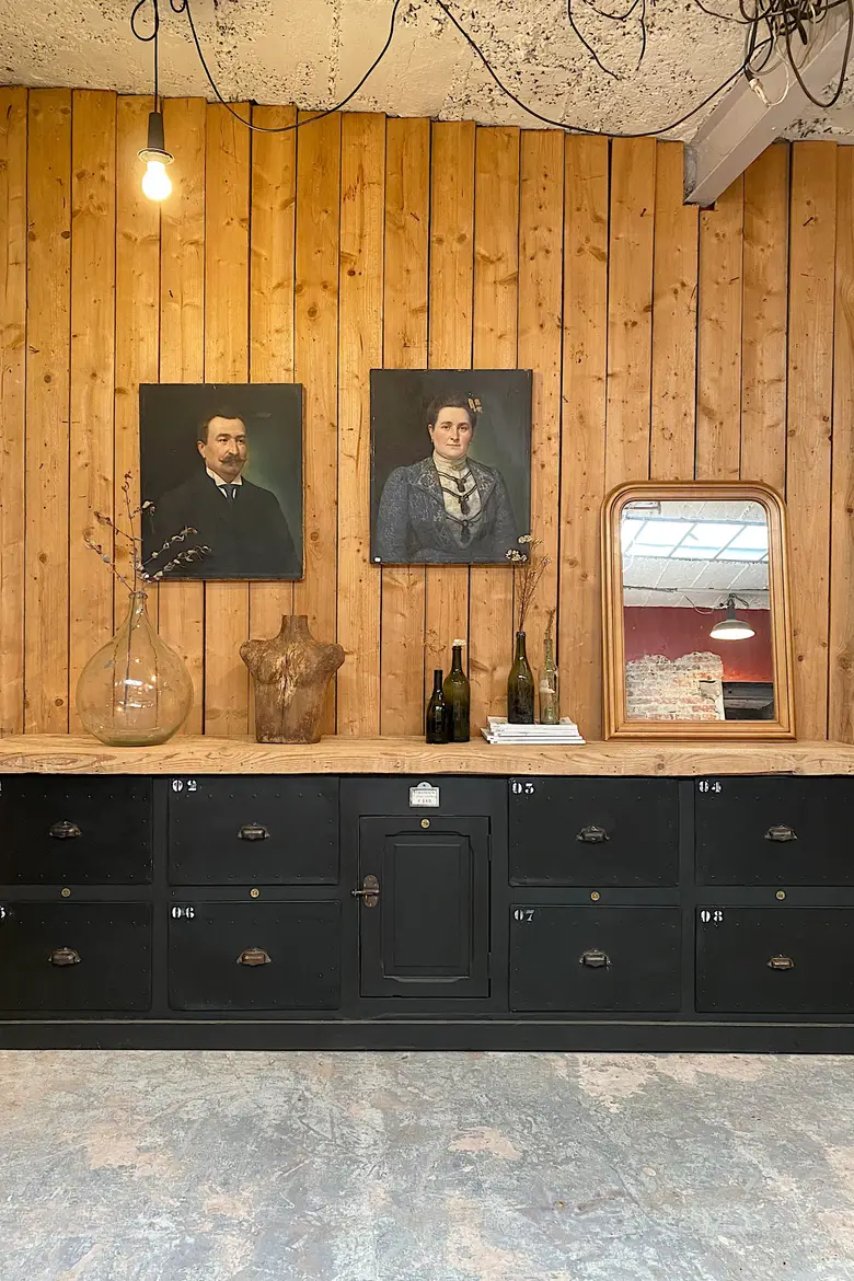 Meuble d’atelier à tiroirs Début XXème