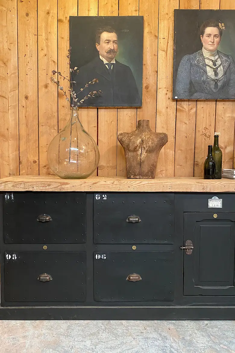 Meuble d’atelier à tiroirs Début XXème