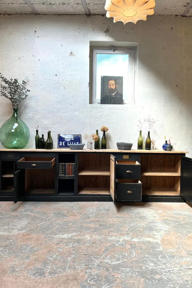 Meuble d’atelier en bois