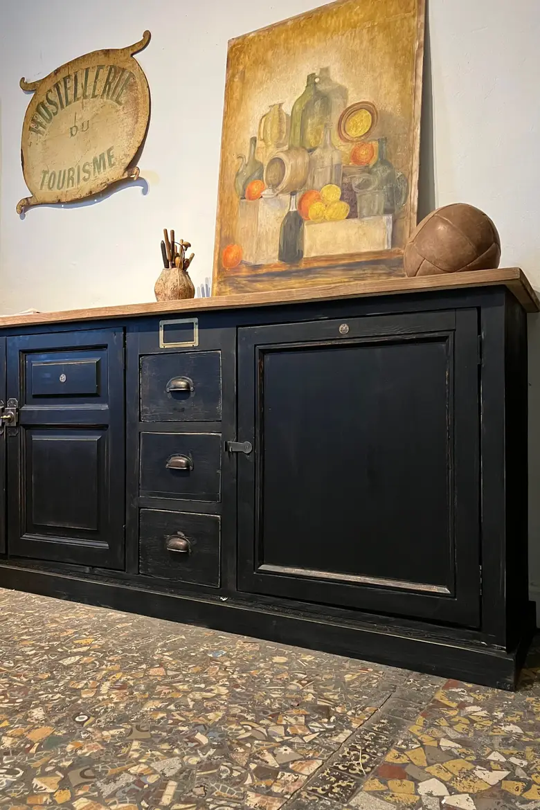 Meuble d’atelier en bois