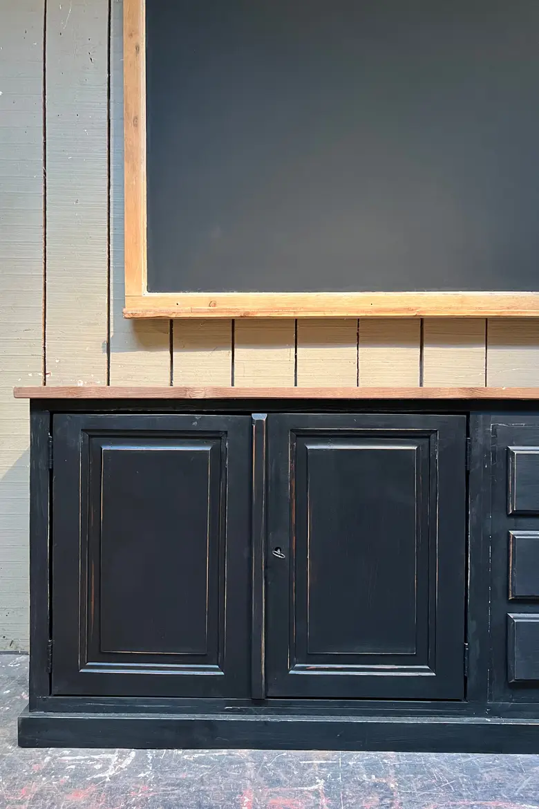 Meuble d’atelier en bois