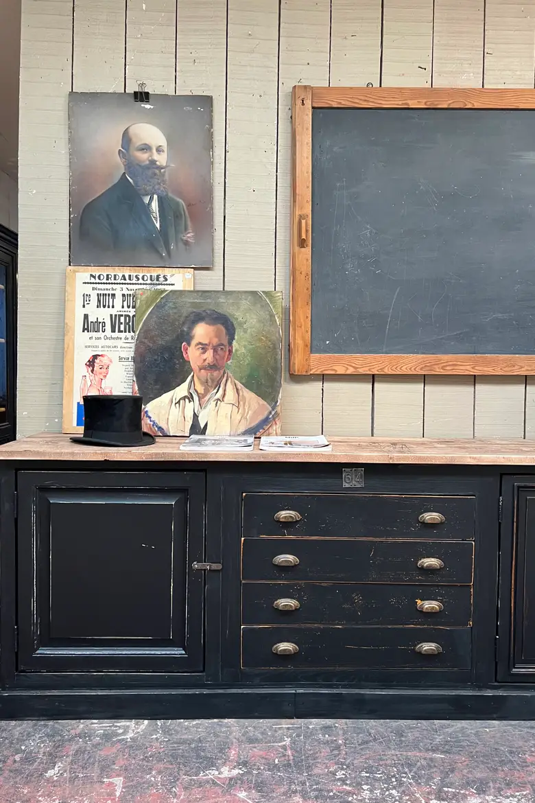Meuble d’atelier en bois