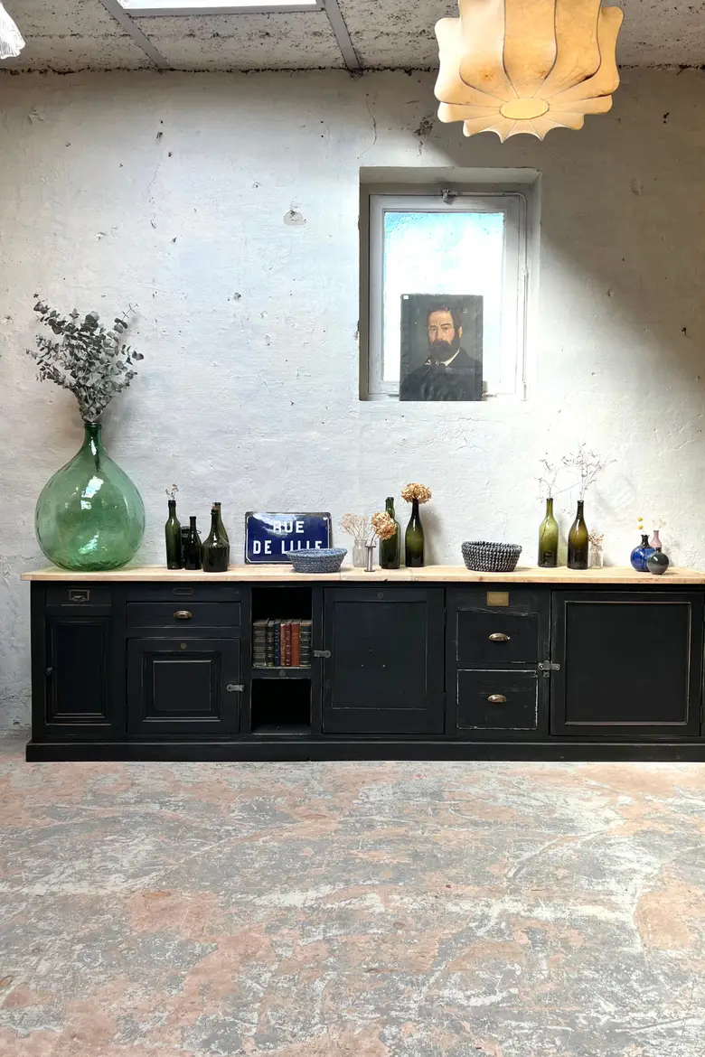 Meuble d’atelier en bois