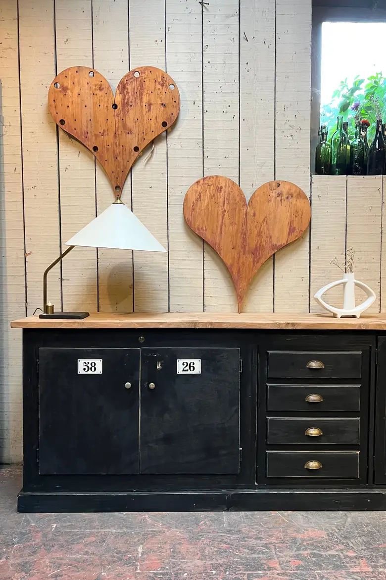 Meuble d’atelier en bois