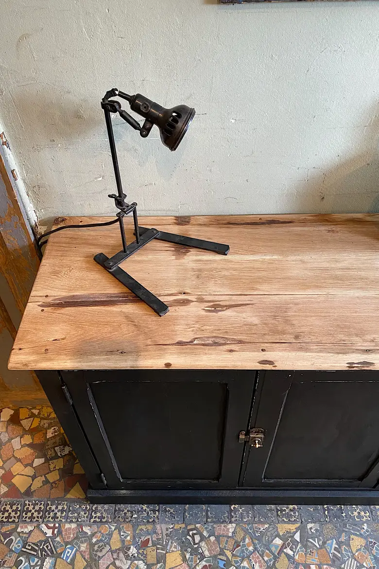 Meuble d’atelier en bois Années 50