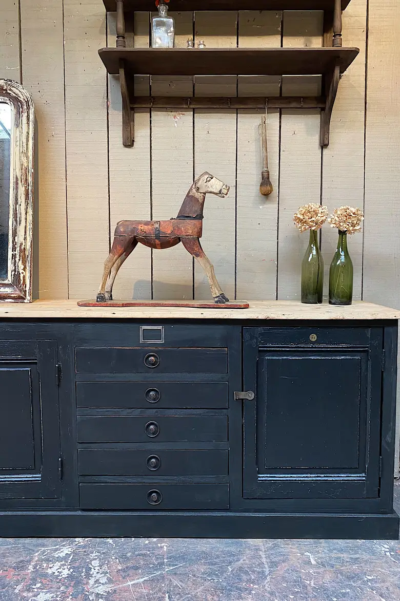 Meuble d’atelier en bois Années 50
