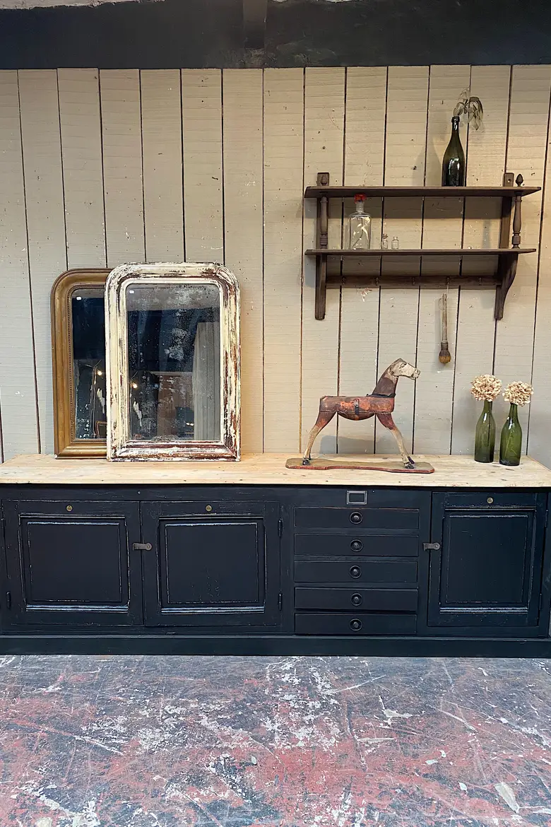 Meuble d’atelier en bois Années 50