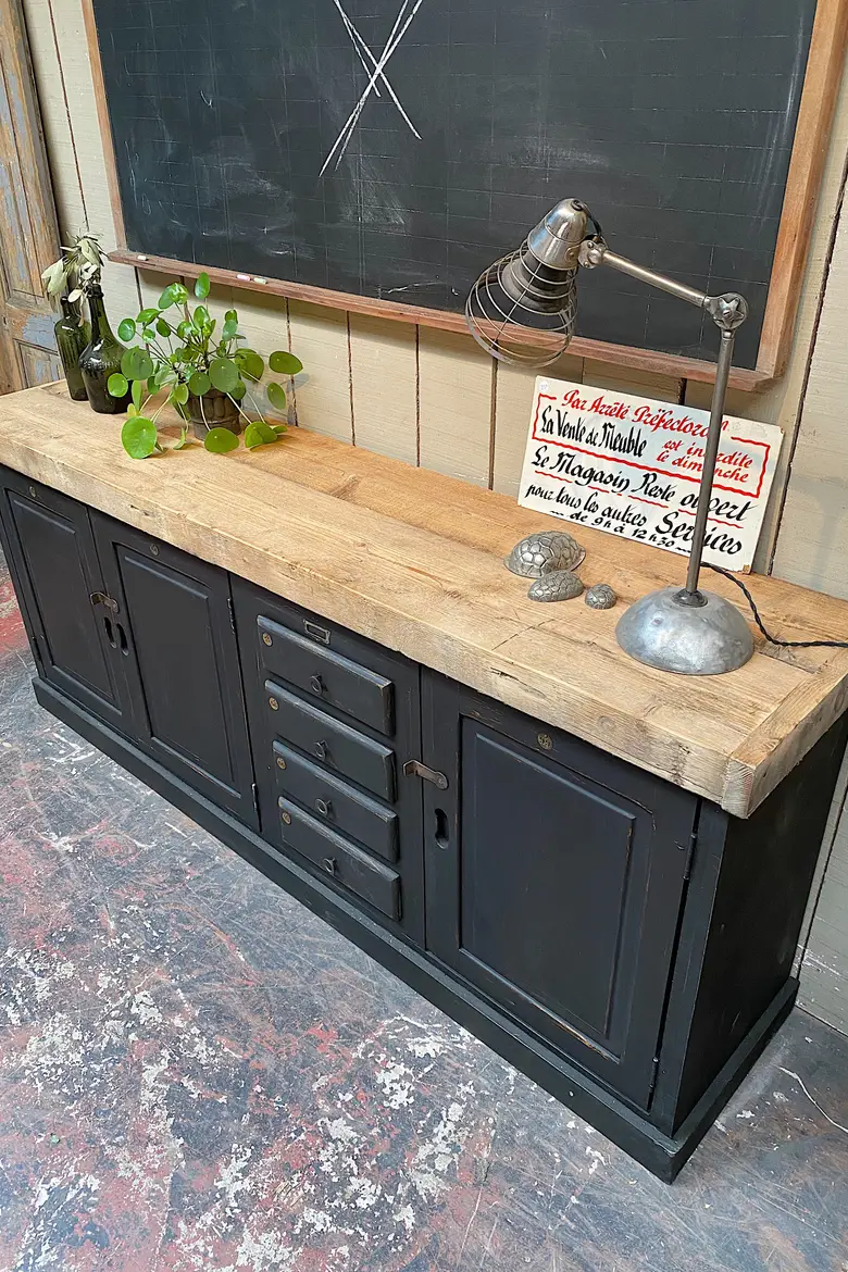 Meuble d’atelier en bois Années 50