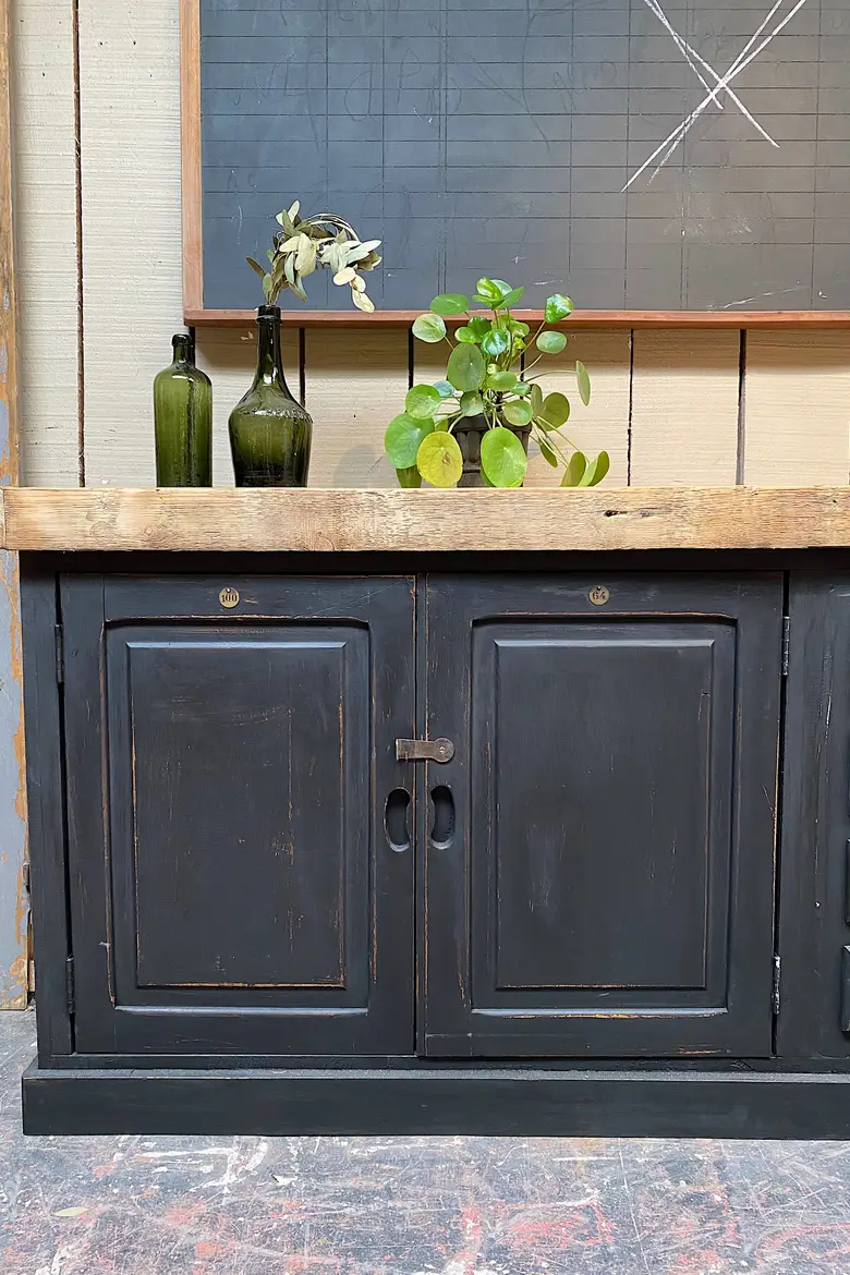 Meuble d’atelier en bois Années 50