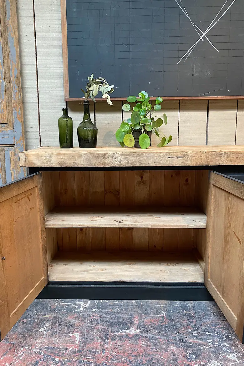 Meuble d’atelier en bois Années 50