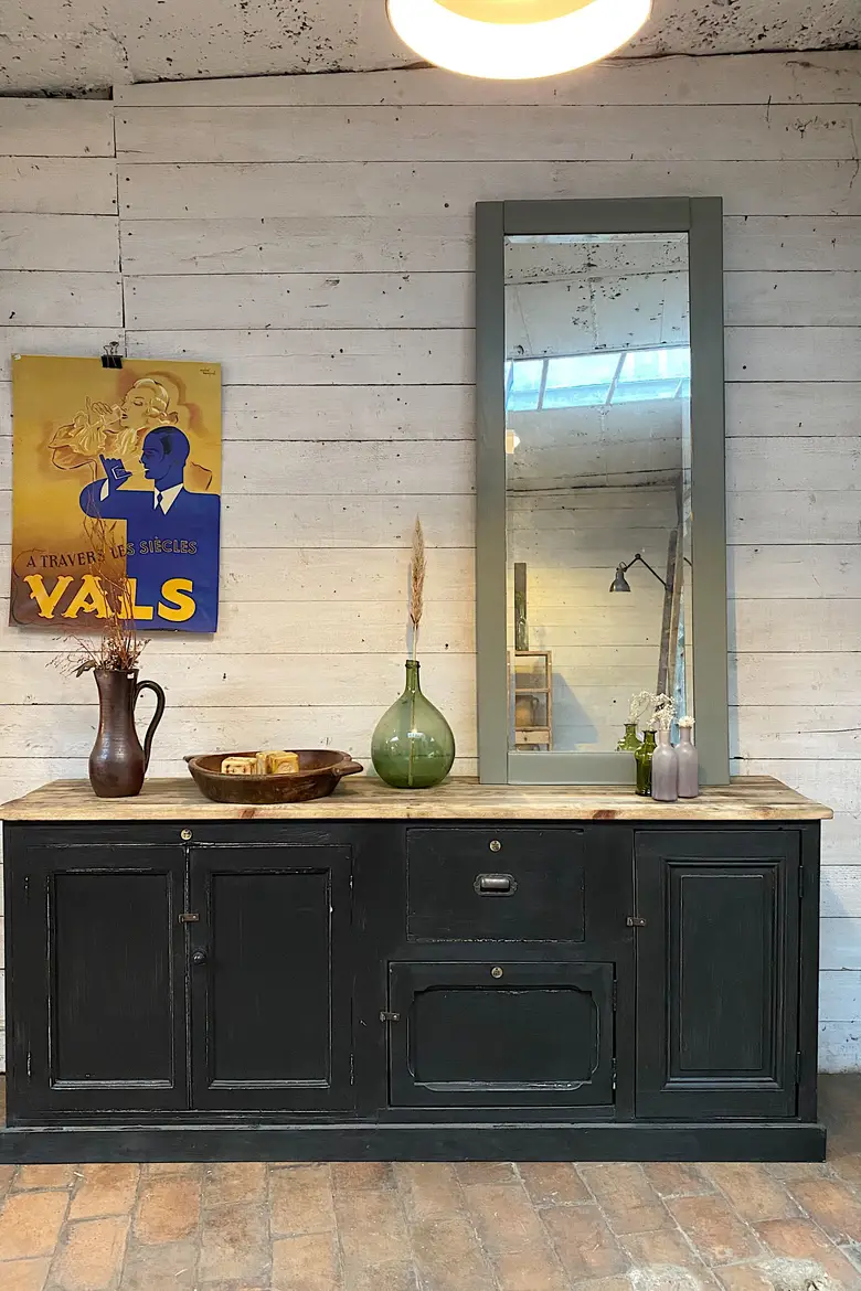 Meuble d’atelier en bois Début XXème