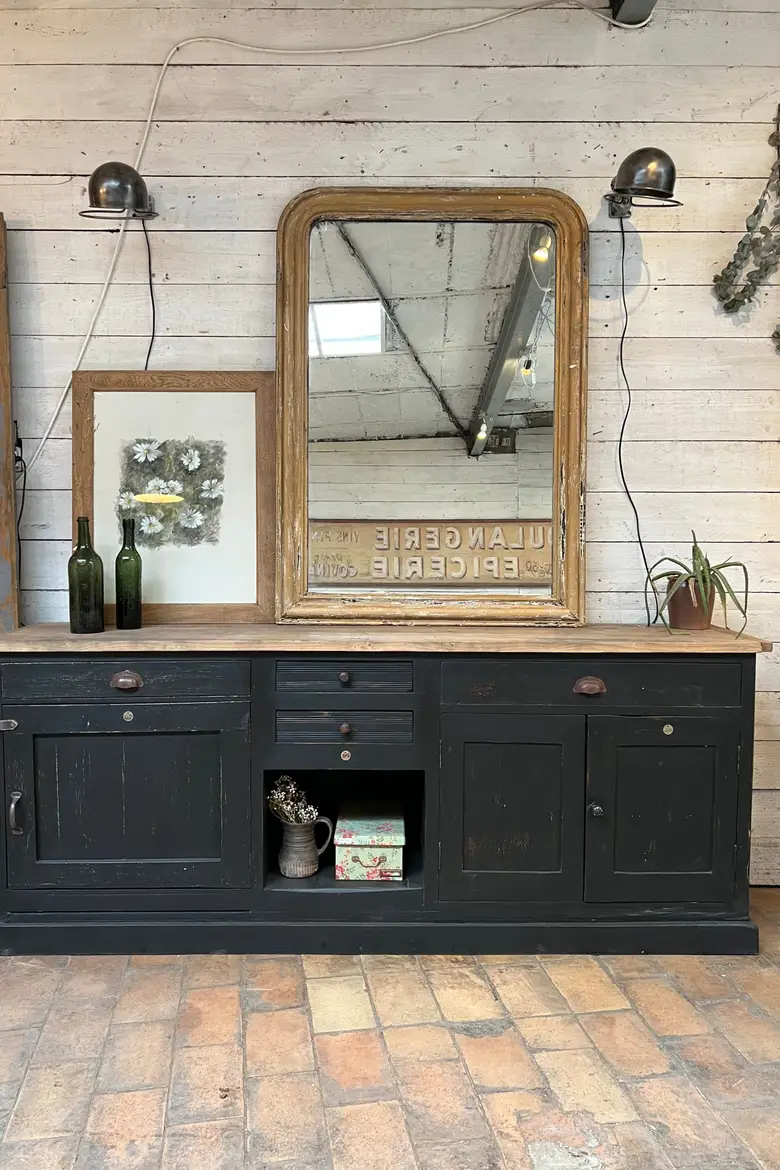 Meuble d’atelier en bois  Début XXème