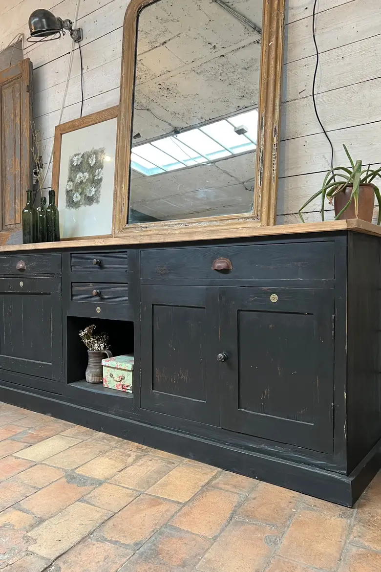 Meuble d’atelier en bois  Début XXème