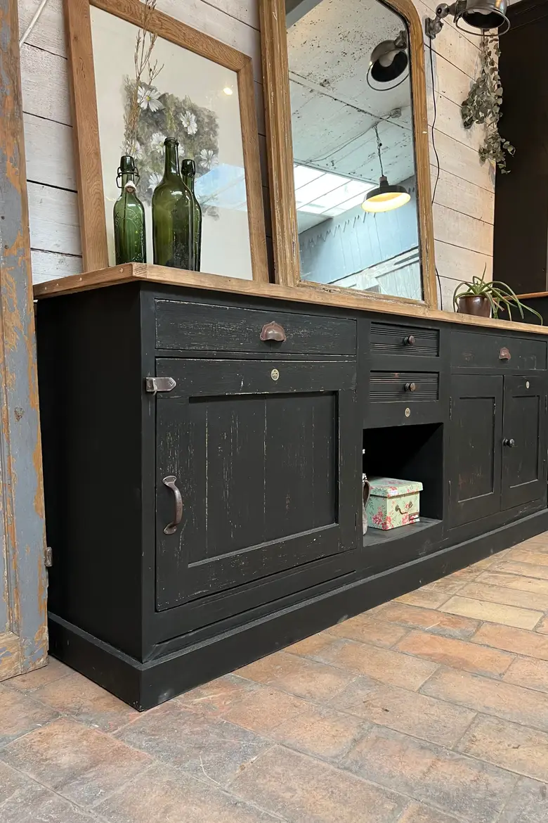Meuble d’atelier en bois  Début XXème
