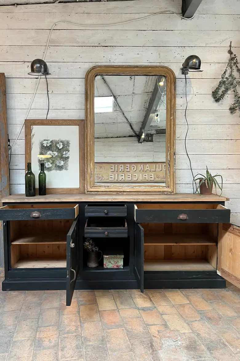 Meuble d’atelier en bois  Début XXème