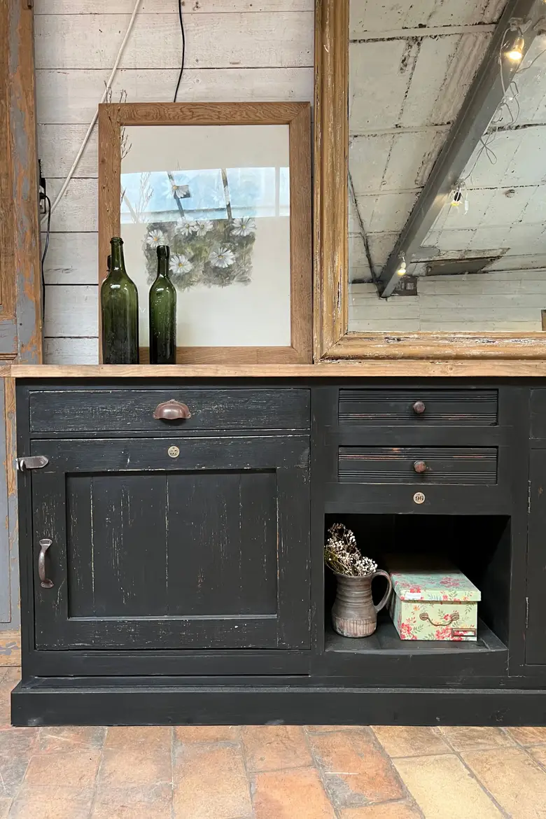 Meuble d’atelier en bois  Début XXème
