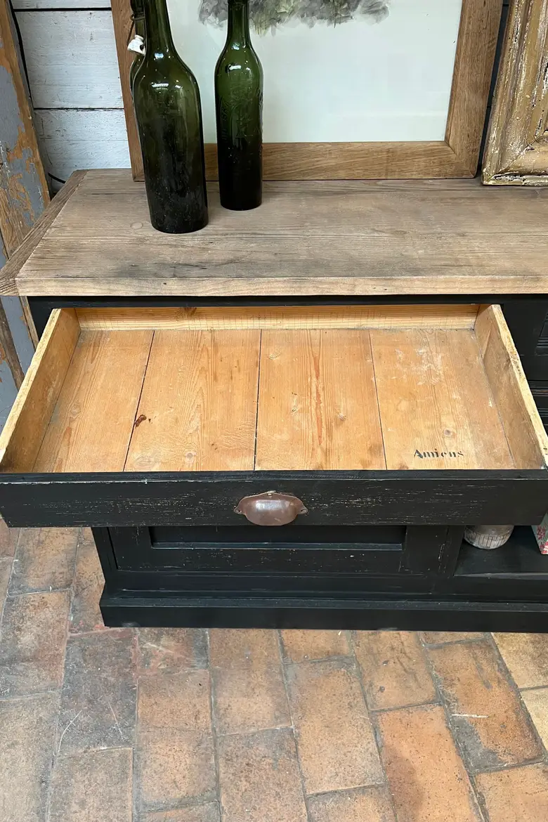 Meuble d’atelier en bois  Début XXème