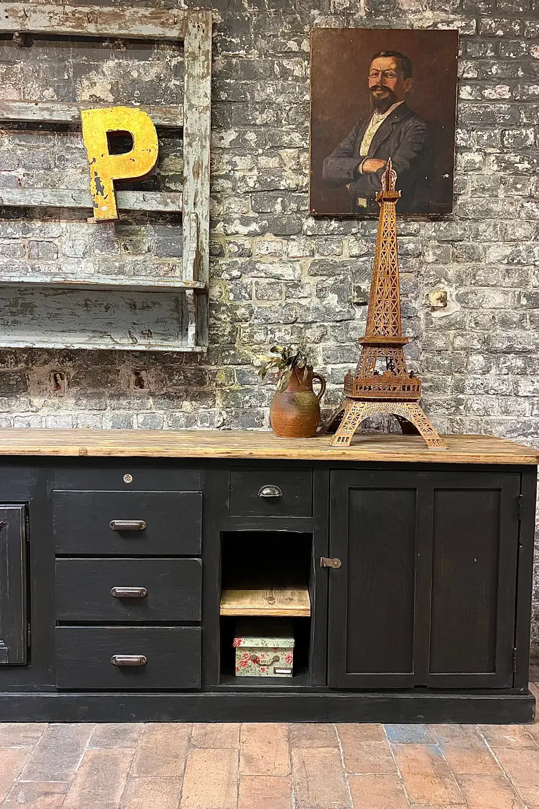 Meuble d’atelier en bois Début XXème