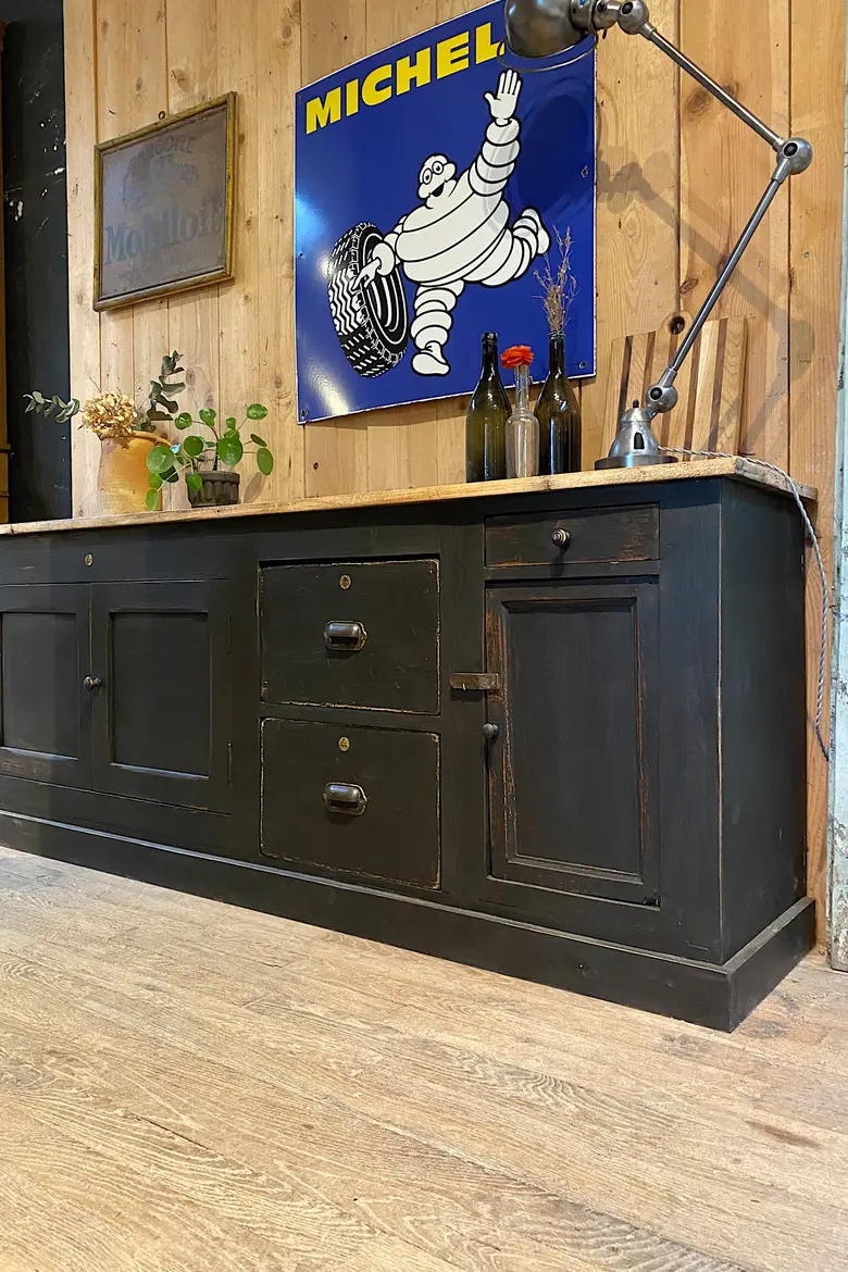 Meuble d’atelier en bois Début XXème