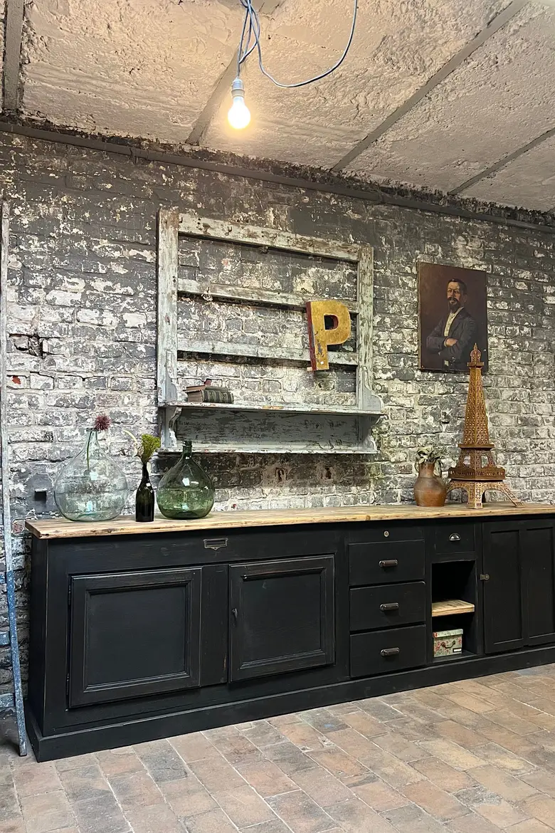 Meuble d’atelier en bois Début XXème