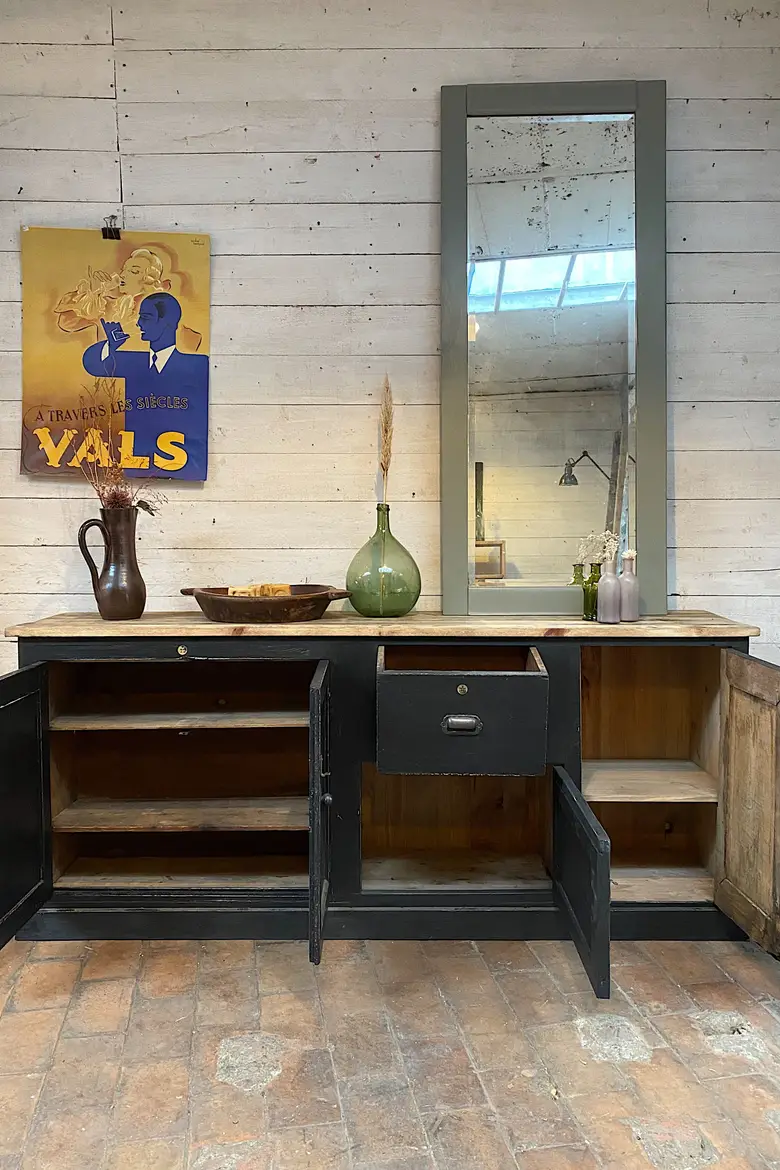 Meuble d’atelier en bois Début XXème