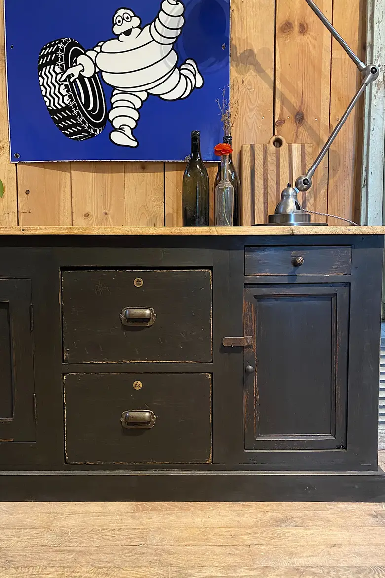 Meuble d’atelier en bois Début XXème