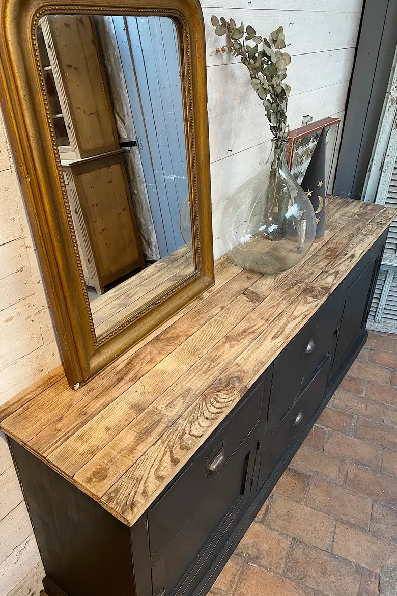 Meuble d’atelier en bois  Début XXème