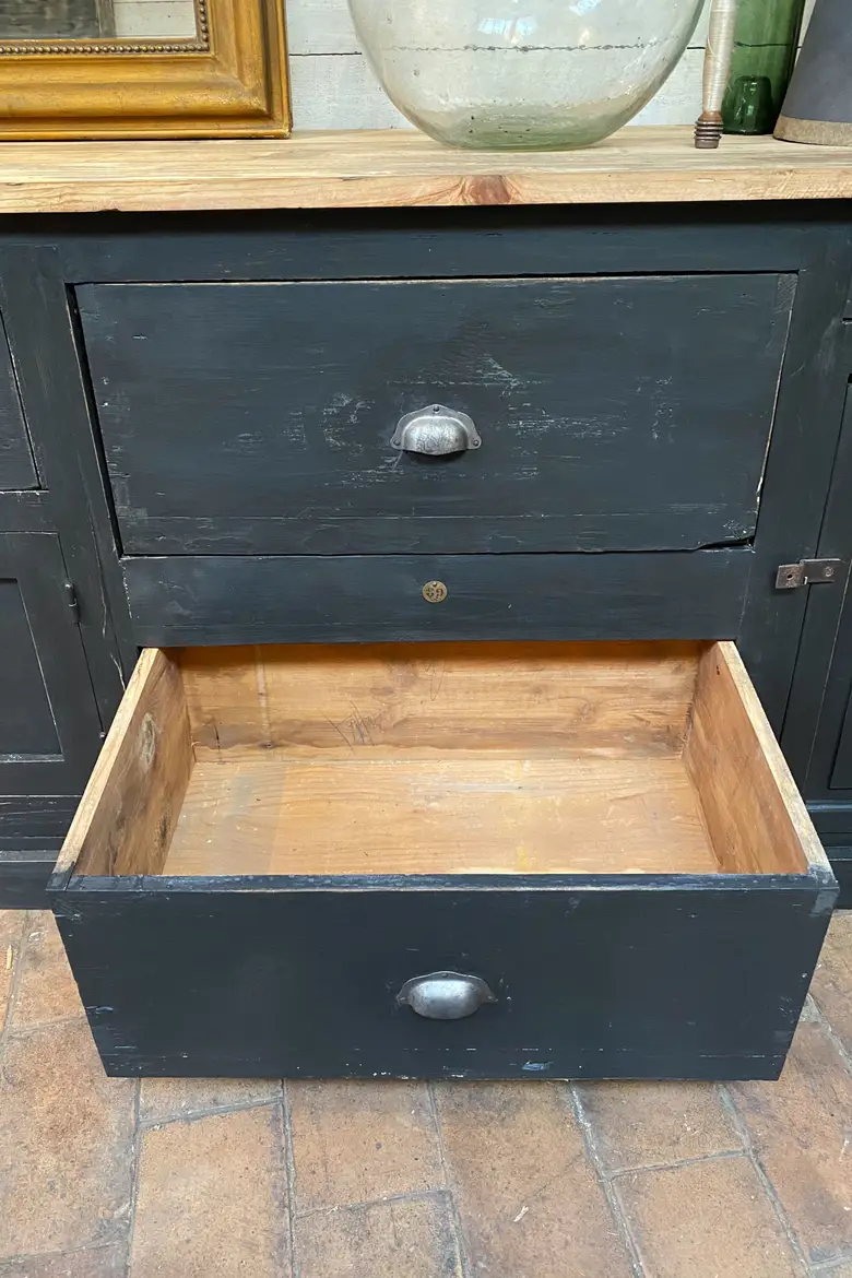 Meuble d’atelier en bois  Début XXème