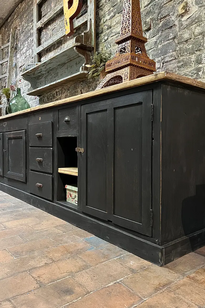 Meuble d’atelier en bois Début XXème