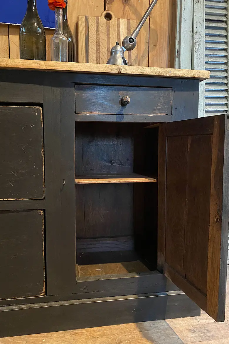 Meuble d’atelier en bois Début XXème