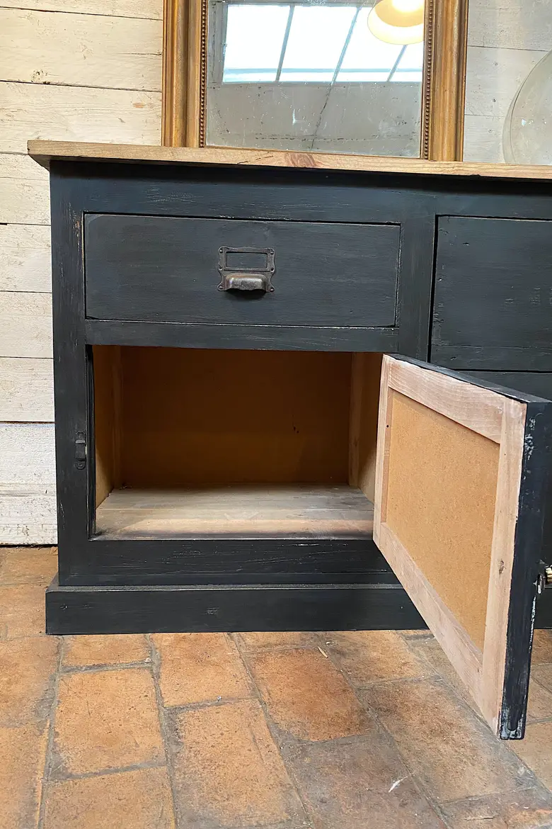 Meuble d’atelier en bois  Début XXème